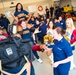 Cleveland Cavaliers throw surprise pizza party for Cleveland area Coast Guardsmen