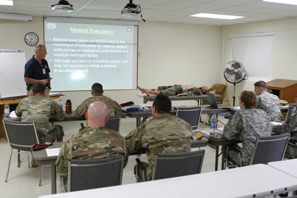 982nd Combat Camera Company (A) Soldiers conduct CLS training