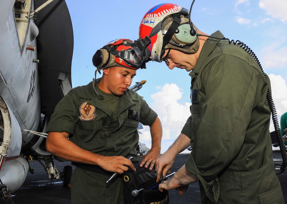 USS Theodore Roosevelt operations