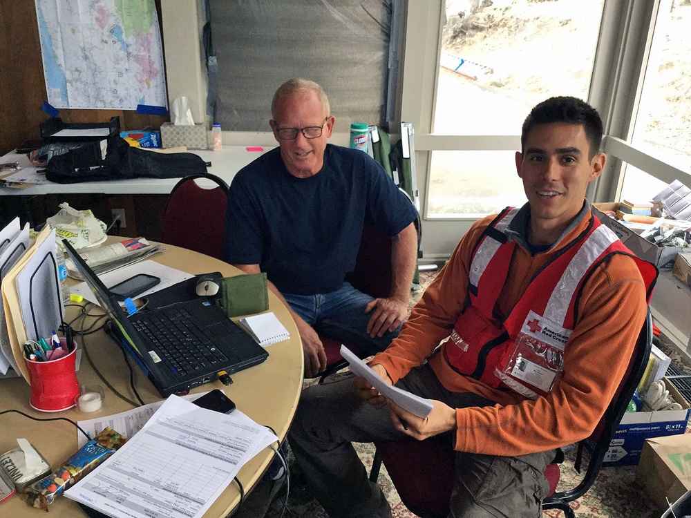 CAB Soldier volunteers to help aid fire victims