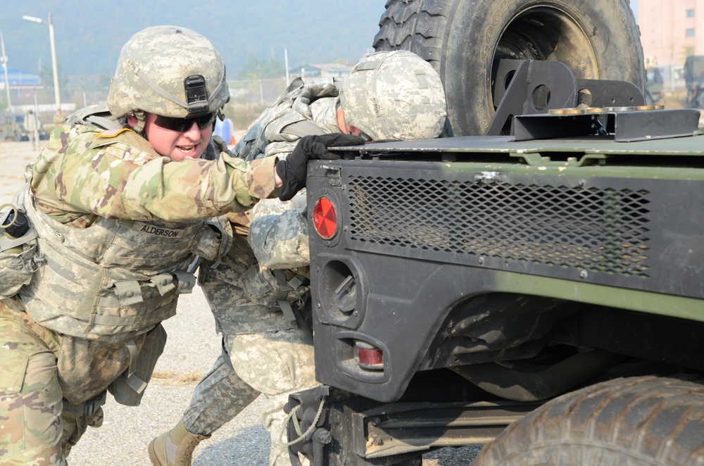 2ID Truck Rodeo tests Soldiers' skill at the wheel