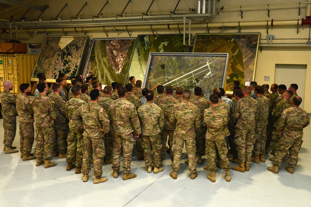 Airborne Operation at Rivolto Air Base, Italy