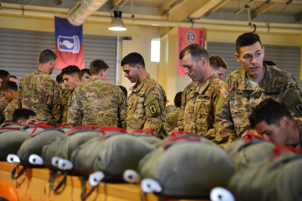 Airborne Operation at Rivolto Air Base, Italy