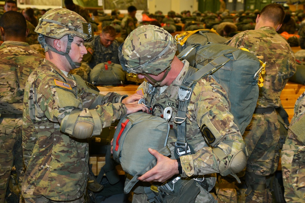 Airborne Operation at Rivolto Air Base, Italy