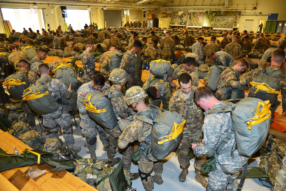 Airborne Operation at Rivolto Air Base, Italy