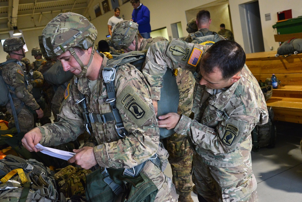 Airborne Operation at Rivolto Air Base, Italy