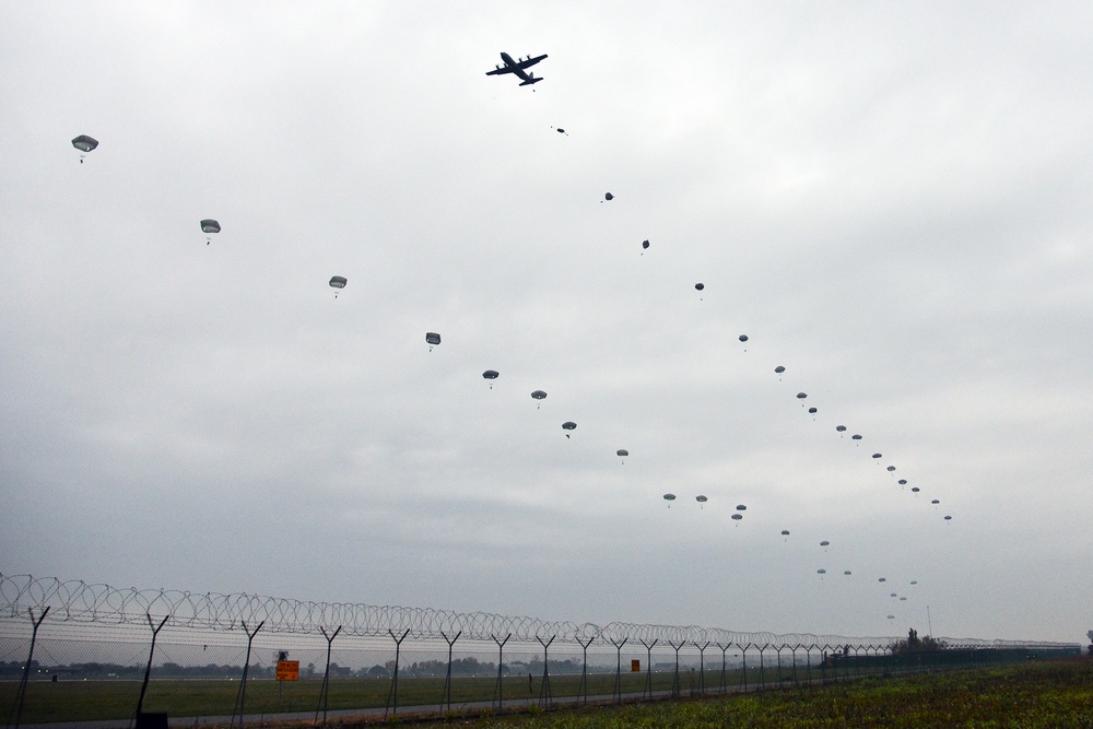 Airborne Operation at Rivolto Air Base, Italy