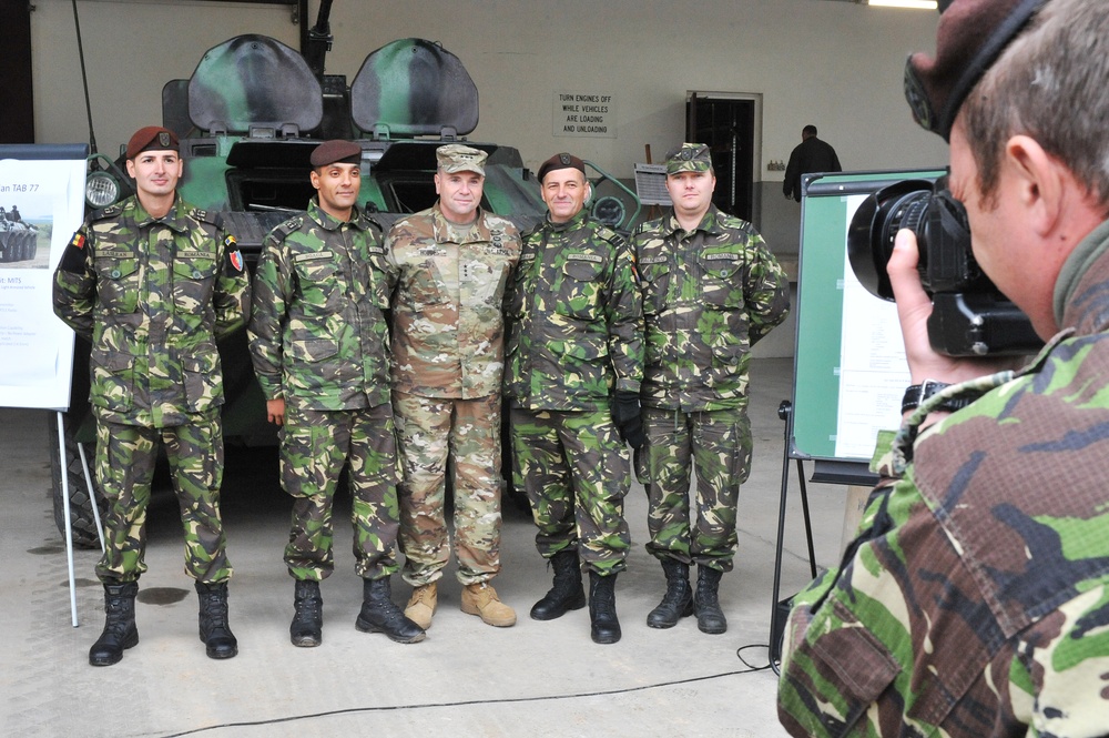 Multinational Interoperability Executive Site Visit at JMRC