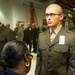 Marine recruits fitted for the Corps’ uniforms on Parris Island
