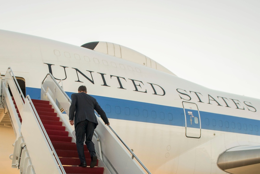 Secretary of defense departs for Asia