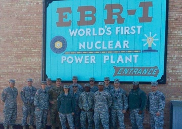 NDT trains at world's first nuclear power plant