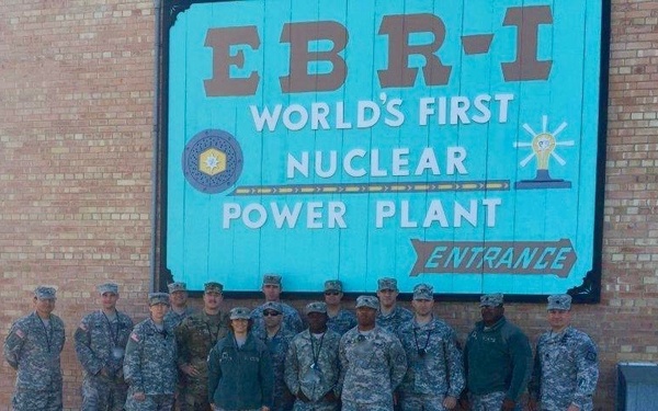 NDT trains at world's first nuclear power plant
