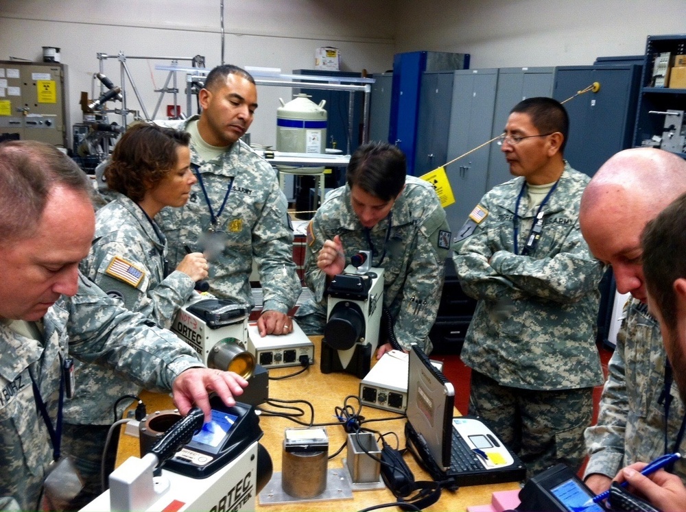 20th CBRNE NDT trains on ORTEC