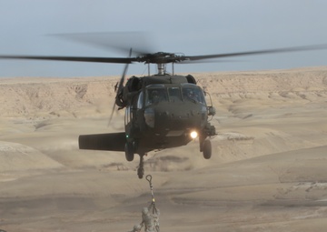 New Mexico National Guard airlifts dinosaur fossils