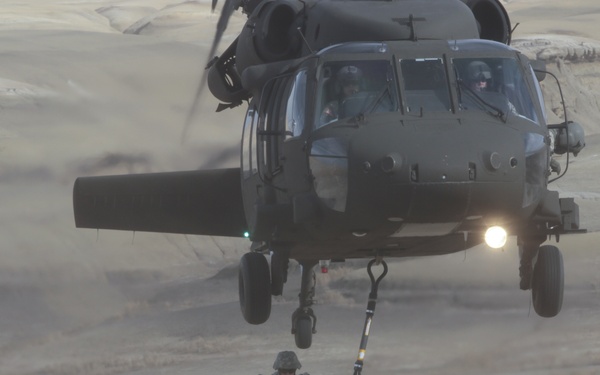 New Mexico National Guard airlifts dinosaur fossils