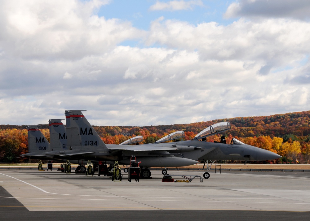 F15's deploy to Air Force Weapons Instructor School