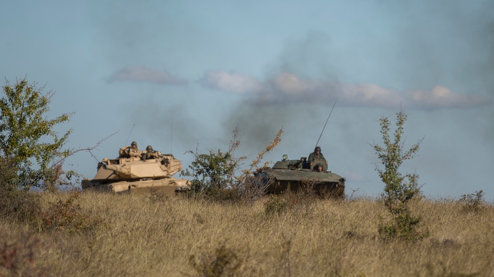 NATO nations initiate multilateral exercise with tanks, artillery to strengthen regional defense