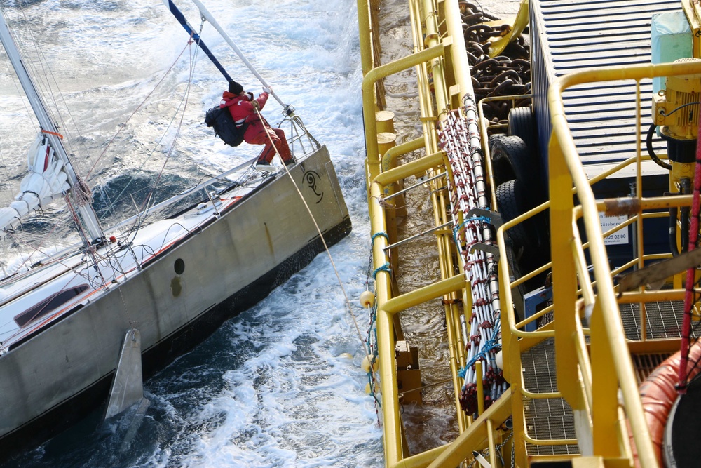 Good Samaritan crew Tor Viking II rescues mariner