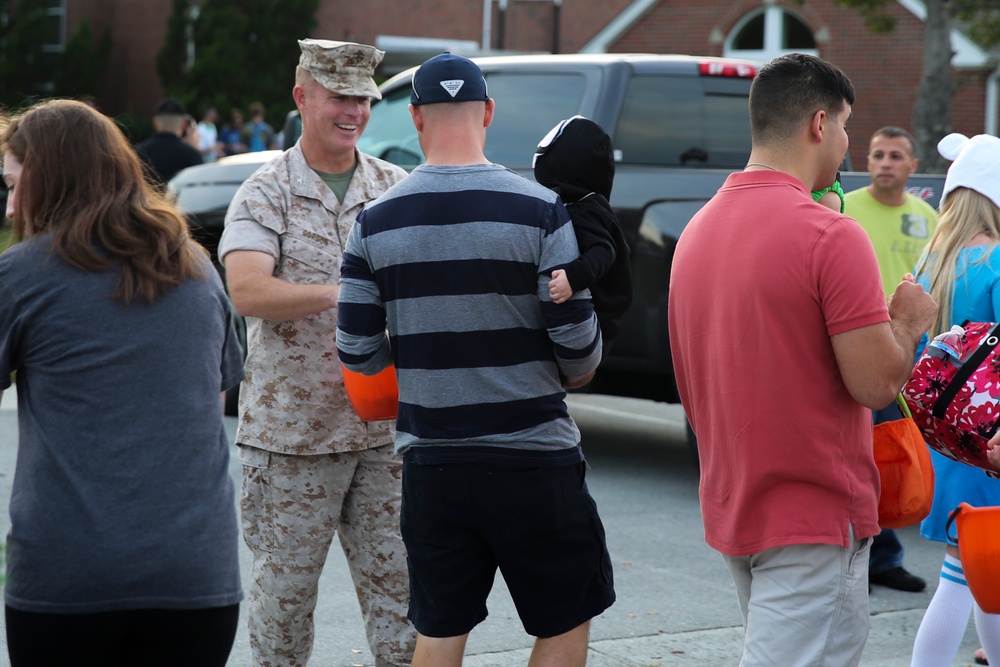 II MEF hosts “Trunk or Treat” Halloween events