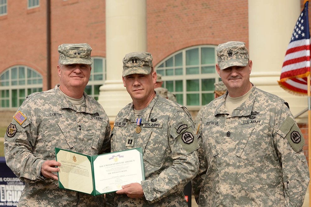 La. Guardsman receives Soldier’s Medal for selfless heroism
