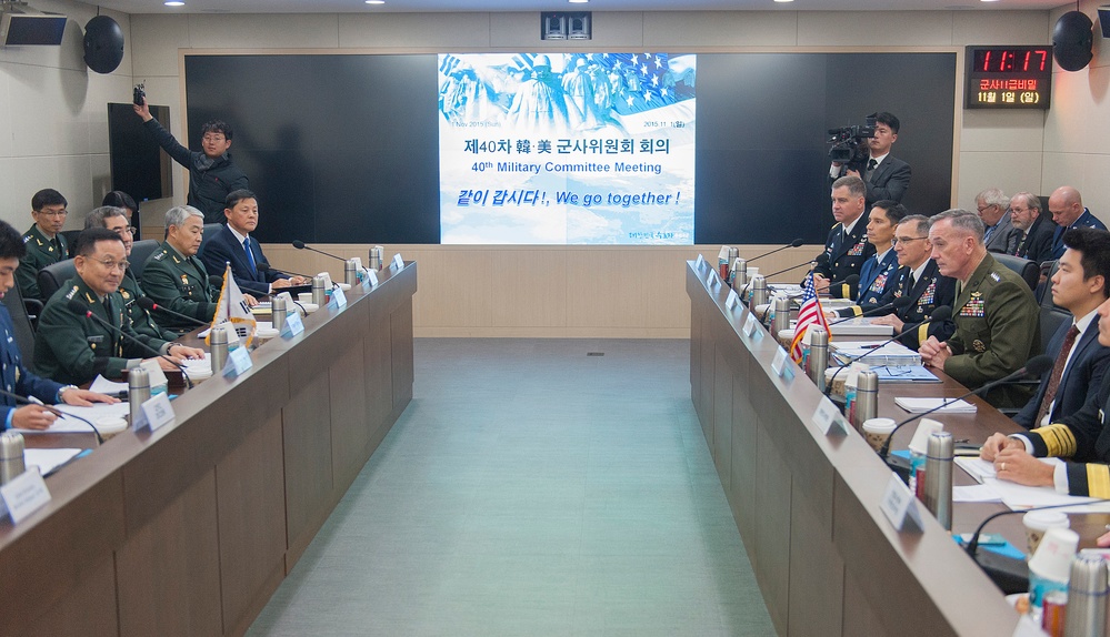 19th Chairman of the Joint Chiefs visits Korea