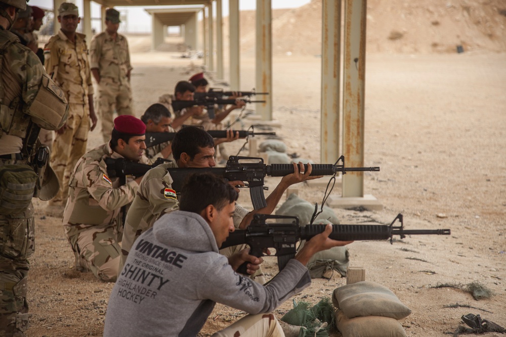 Royal Danish Army soldiers provide advanced training to Iraq Army