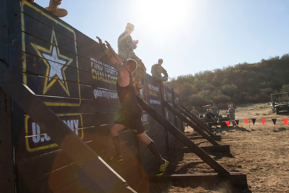 Army Reserve Soldiers motivate Southern California 2015 Tough Mudders