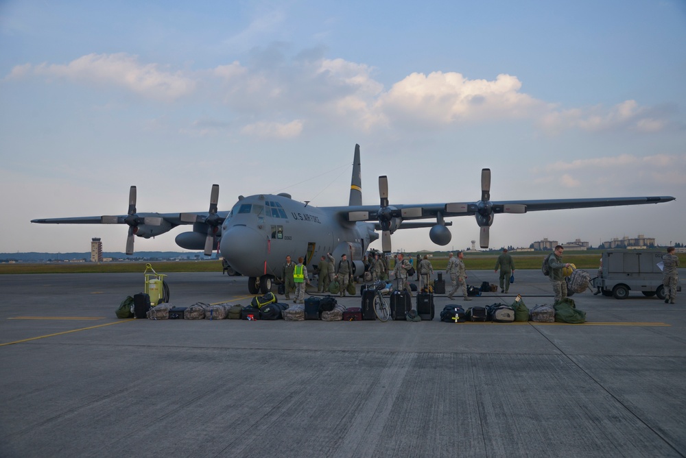 Yokota receives forces for exercise