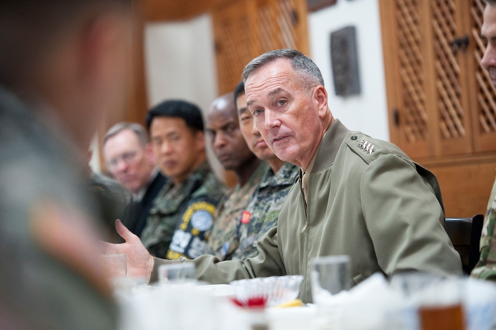 General Dunford Travels to the DMZ