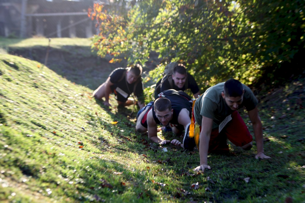 MALS-14 Honey Badgers maneuver obstacles, zombies