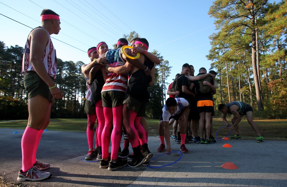 MALS-14 Honey Badgers maneuver obstacles, zombies