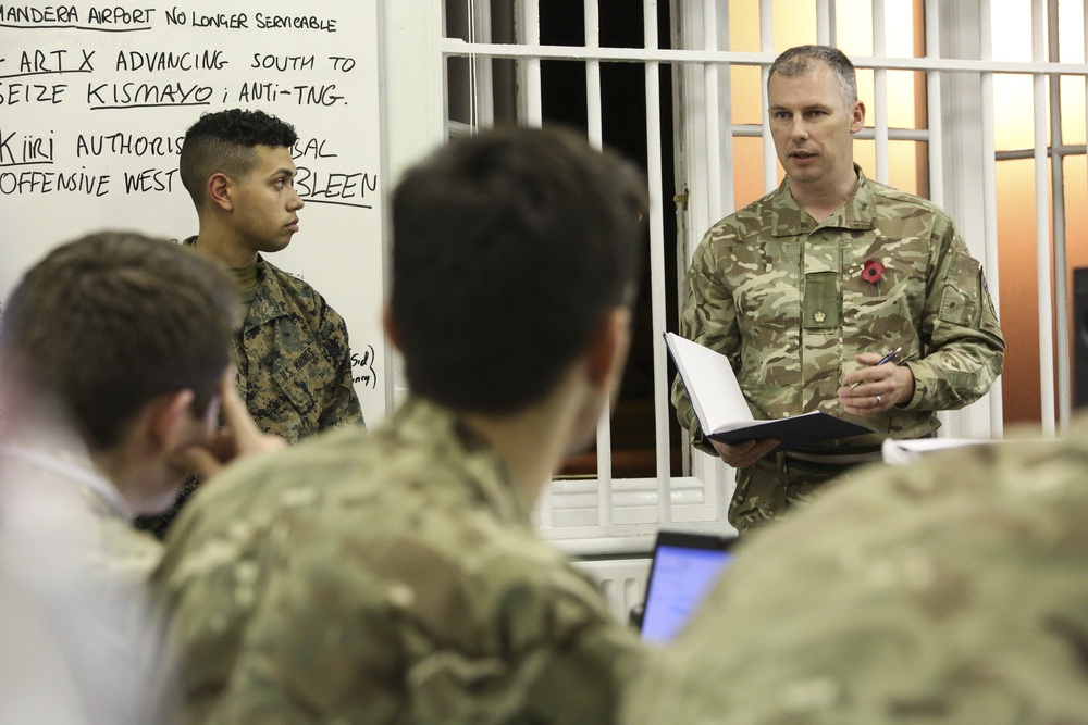 U.S. Marines, British Army collaborating on military intelligence