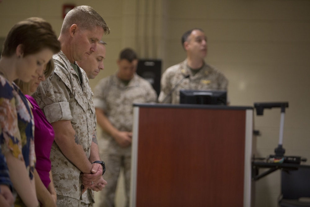 Marine Gunner CWO3 Morgan retires after 24 years