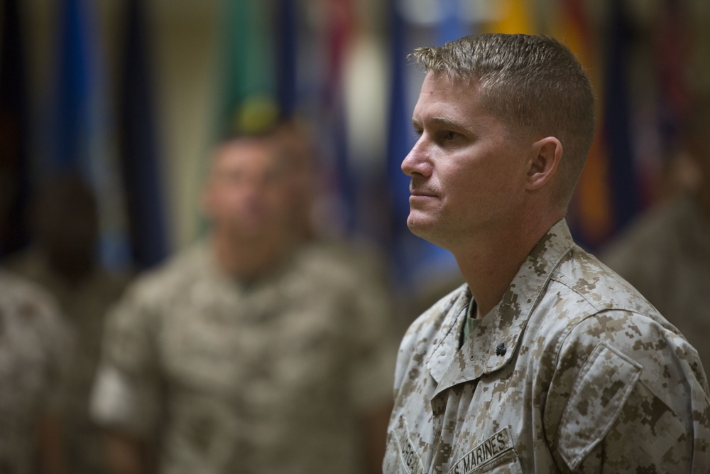 Marine Gunner CWO3 Morgan retires after 24 years