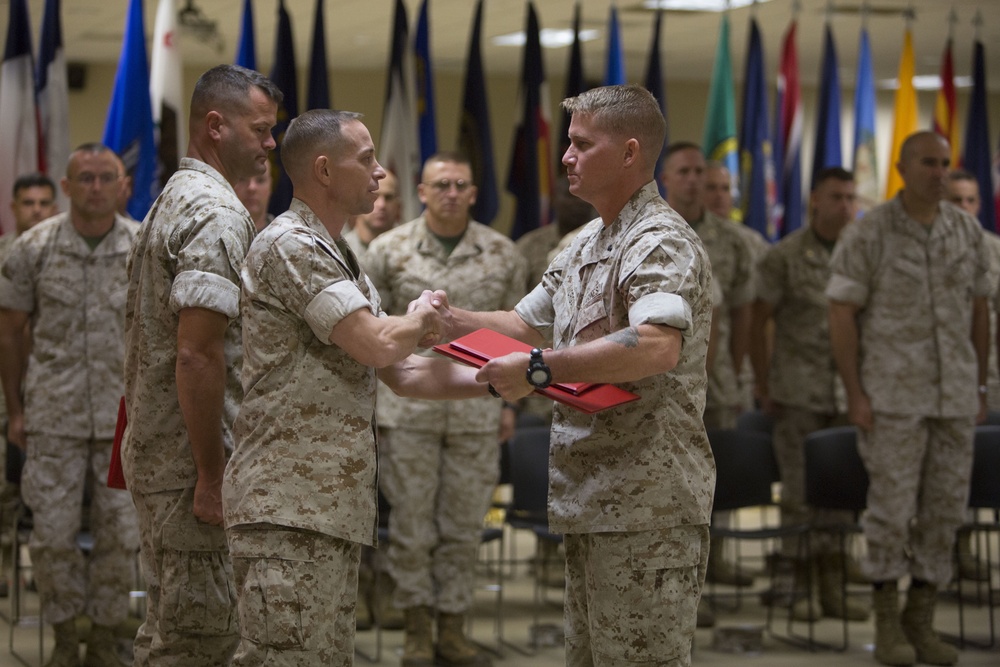 Marine Gunner CWO3 Morgan retires after 24 years