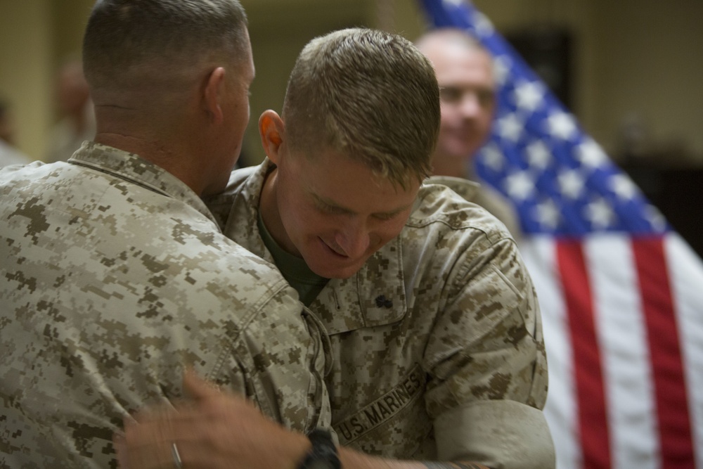 Marine Gunner CWO3 Morgan retires after 24 years