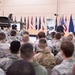 Secretary of defense addresses troops
