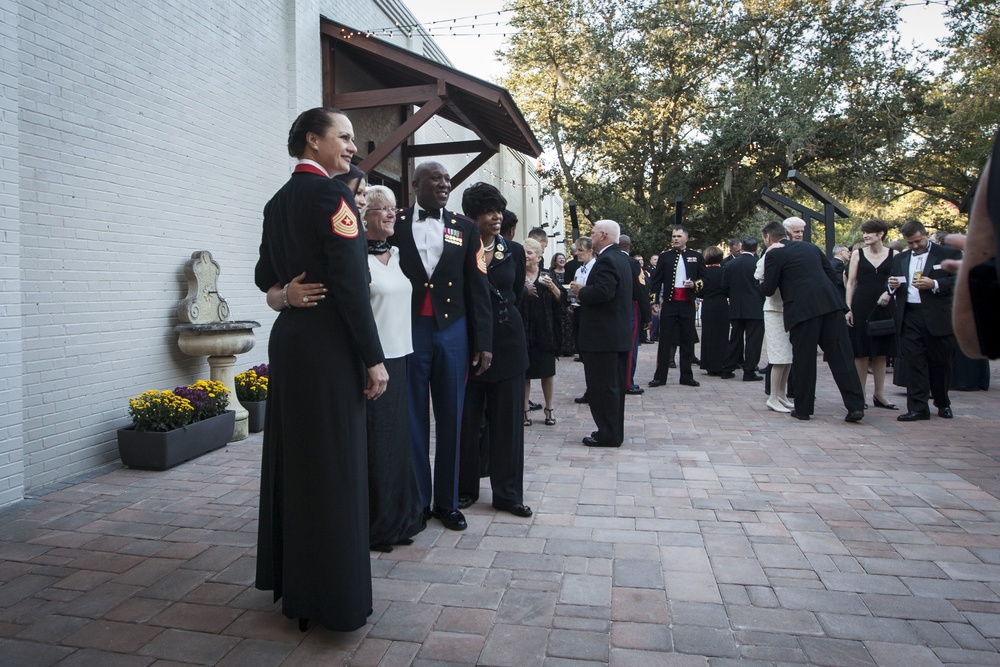 Sgt. Maj. Ronald L. Green Visits Parris Island