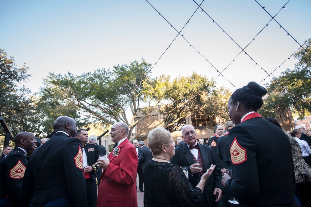 Sgt. Maj. Ronald L. Green Visits Parris Island