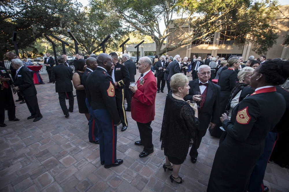 Sgt. Maj. Ronald L. Green Visits Parris Island