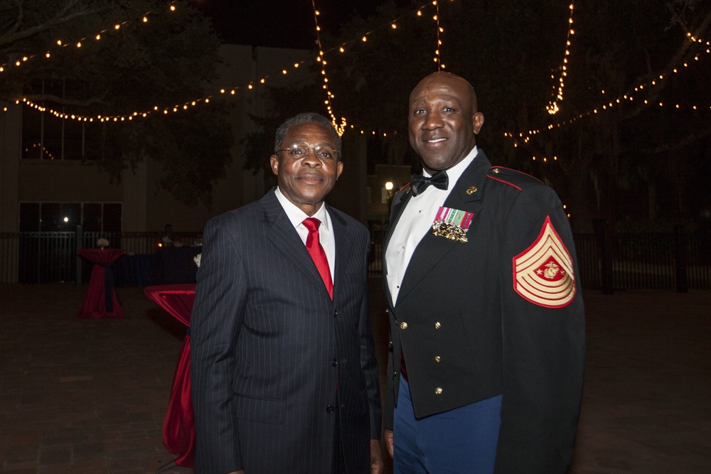 Sgt. Maj. Ronald L. Green Visits Parris Island