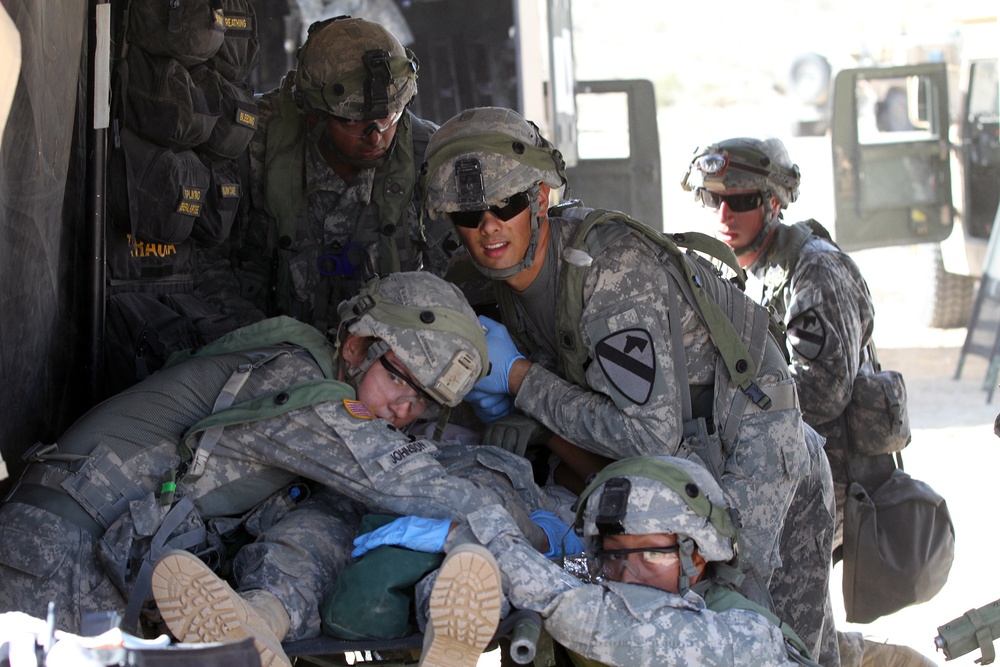 Covering the wounded