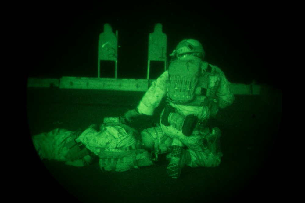 Night Drills: U.S. Marines shoot through chaos in the dark