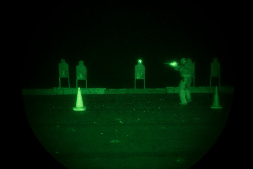 Night Drills: U.S. Marines shoot through chaos in the dark