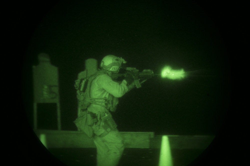 Night Drills: U.S. Marines shoot through chaos in the dark