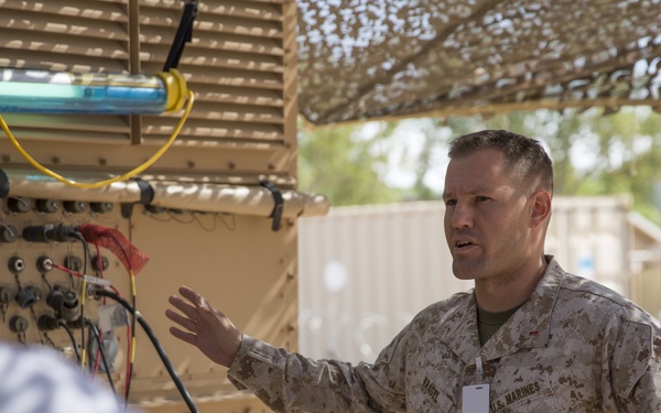 Marine aviation tests new technology
