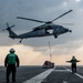 USS Ronald Reagan replenishment at sea