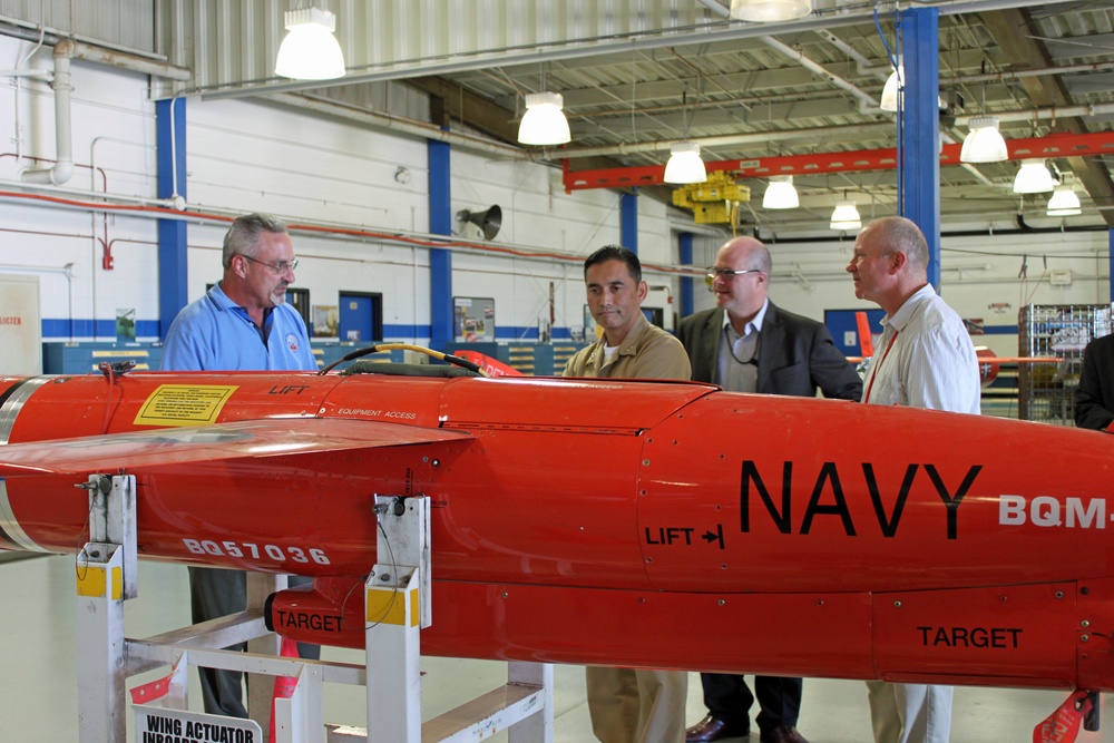 Tour of Naval Air Warfare Center Weapons Division facilities in Point Mugu