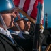 Burial at sea ceremony aboard USS New Orleans