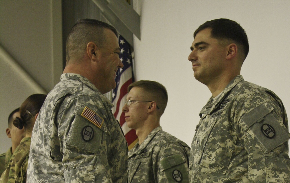Fayetteville teacher, combat veteran awarded for leadership in Kosovo
